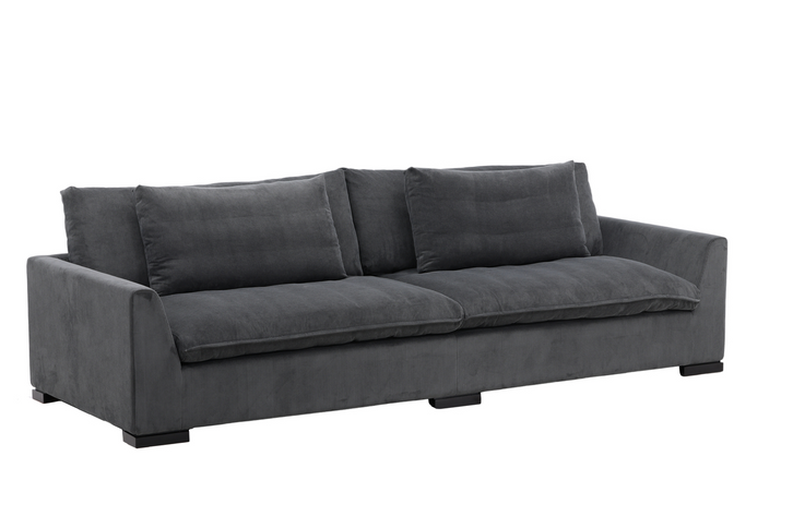 Venture Home Durham 3-Sits Soffa Mörkgrå