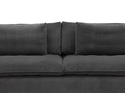 Venture Home Durham 3-Sits Soffa Mörkgrå