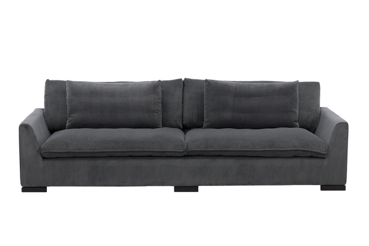 Venture Home Durham 3-Sits Soffa Mörkgrå