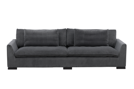 Venture Home Durham 3-Sits Soffa Mörkgrå