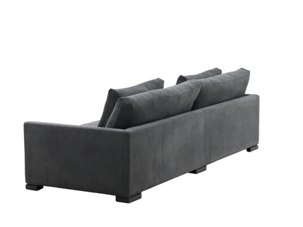 Venture Home Durham 3-Sits Soffa Mörkgrå