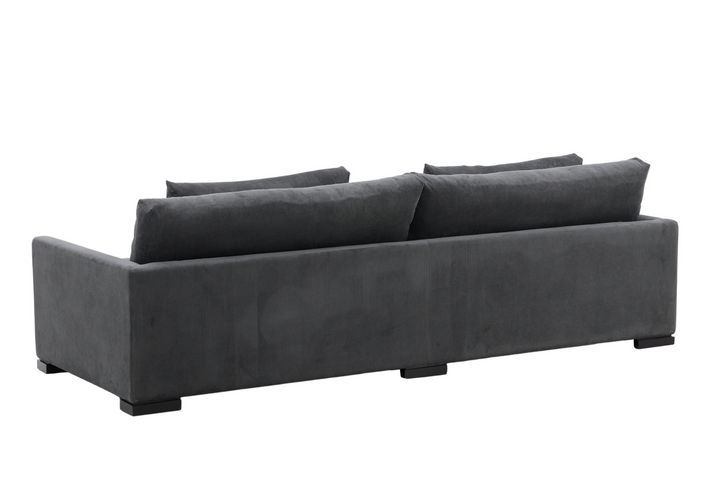 Venture Home Durham 3-Sits Soffa Mörkgrå