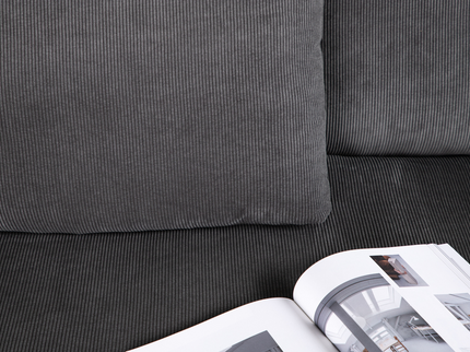 Venture Home Durham 3-Sits Soffa Mörkgrå