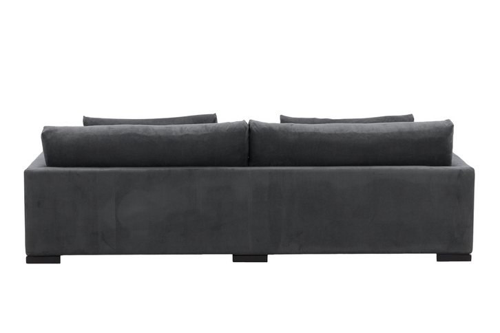Venture Home Durham 3-Sits Soffa Mörkgrå