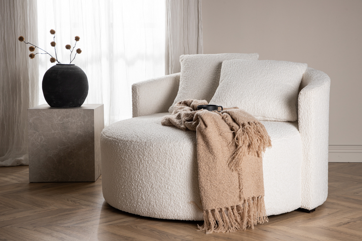 Venture Home Kelso 2-Sits Soffa Vit