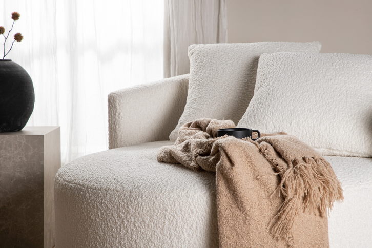 Venture Home Kelso 2-Sits Soffa Vit