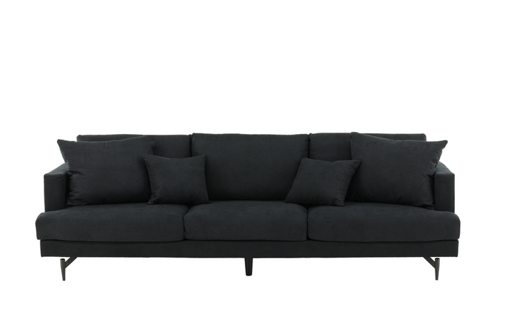 Venture Home Sofia 3-Sits Soffa Svart
