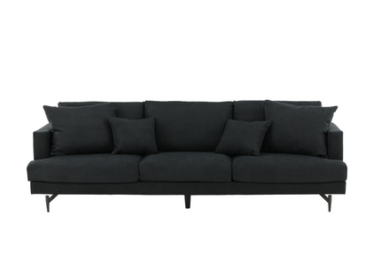 Venture Home Sofia 3-Sits Soffa Svart