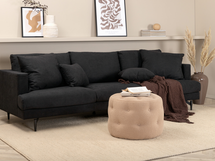 Venture Home Sofia 3-Sits Soffa Svart