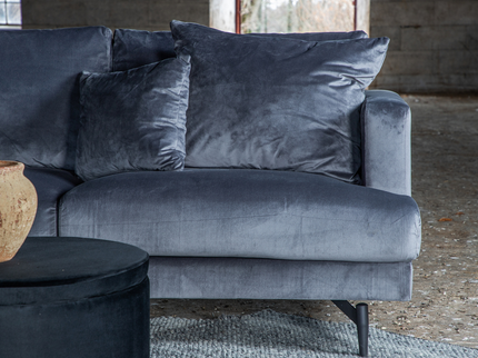 Venture Home Sofia 3-Sits Soffa Mörkgrå