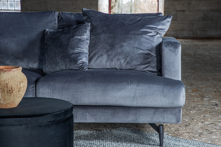 Venture Home Sofia 3-Sits Soffa Mörkgrå