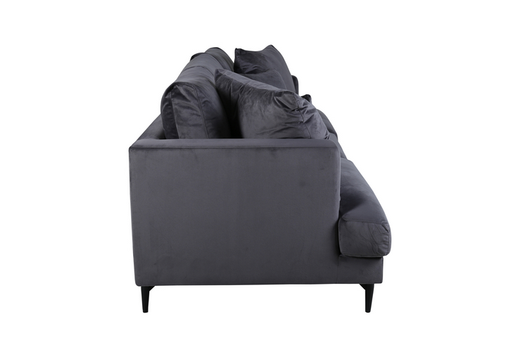 Venture Home Sofia 3-Sits Soffa Mörkgrå