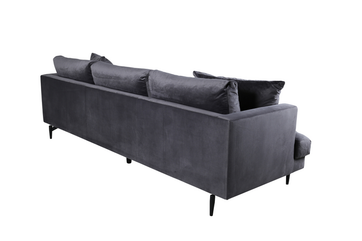 Venture Home Sofia 3-Sits Soffa Mörkgrå