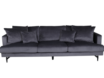 Venture Home Sofia 3-Sits Soffa Mörkgrå