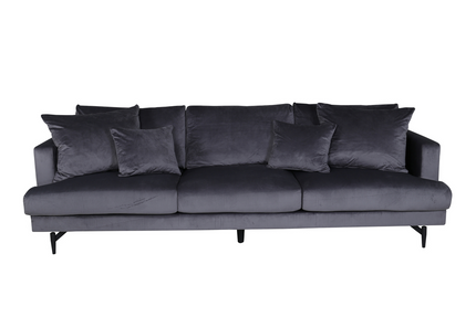 Venture Home Sofia 3-Sits Soffa Mörkgrå