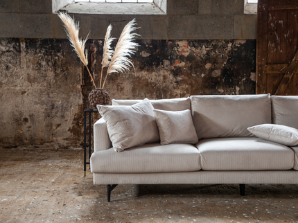 Venture Home Sofia 3-Sits Soffa Beige