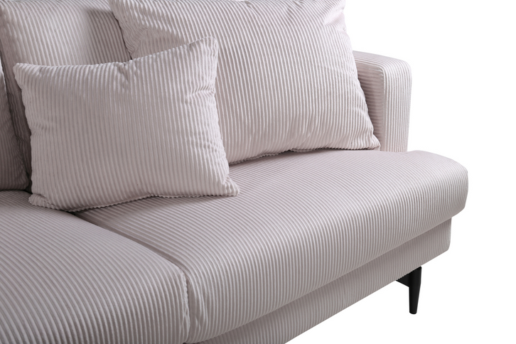 Venture Home Sofia 3-Sits Soffa Beige