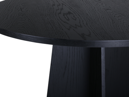 Venture Home Bootcut Runt Matbord Ø110 Svart