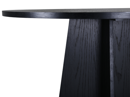 Venture Home Bootcut Runt Matbord Ø110 Svart
