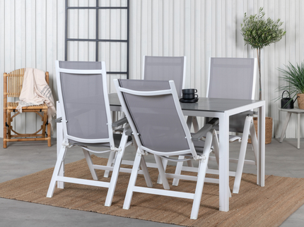 Venture Home Albany Positionsstolar 2-Pack Grå