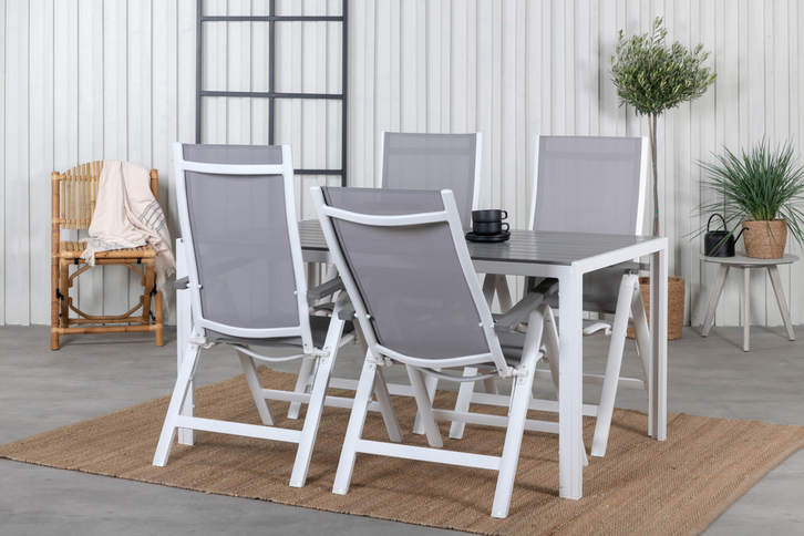 Venture Home Albany Positionsstolar 2-Pack Grå