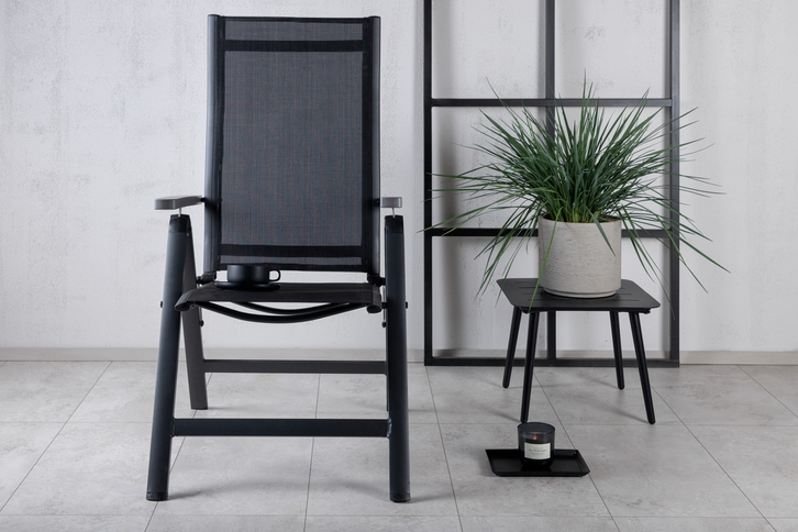 Venture Home Albany Positionsstolar 2-pack Svart