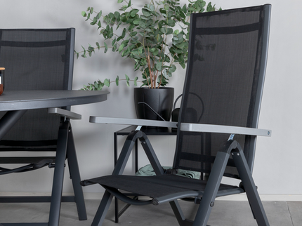 Venture Home Albany Positionsstolar 2-pack Svart