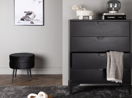 Venture Home Piring Byrå 78 x 98 Svart