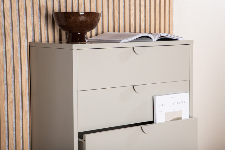 Venture Home Piring Byrå 78 x 98 Beige