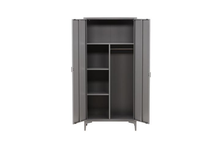 Venture Home Piring Garderob 85 x 183 Ljusgrå