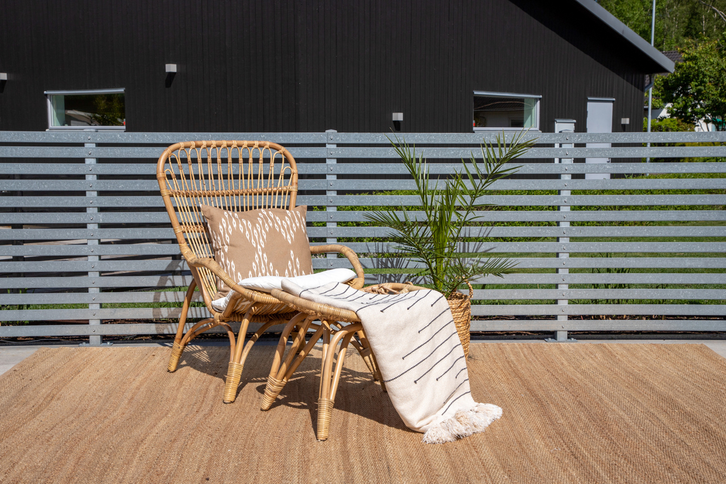 Venture Home Ella Loungefåtölj Natur