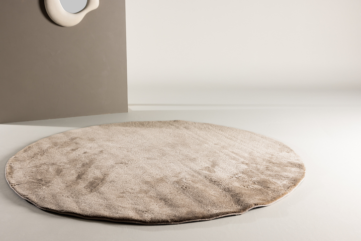 Venture Home Blanca Rund Vardagsrumsatta ⌀200 Beige