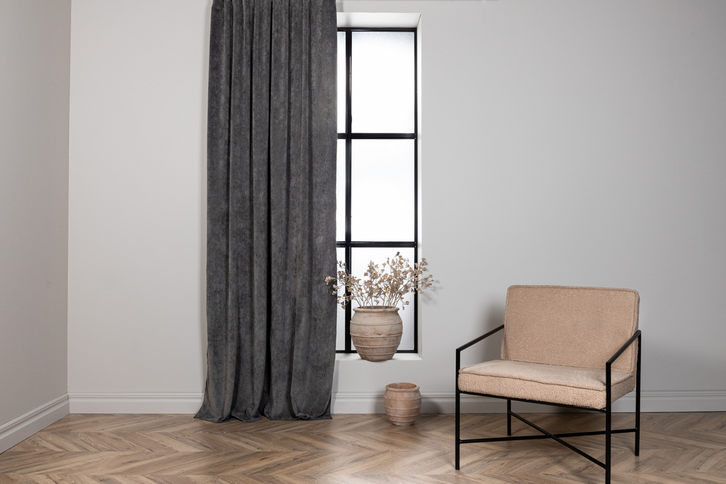 Venture Home Elma Gardinlängder 140 x 240 Mörkgrå