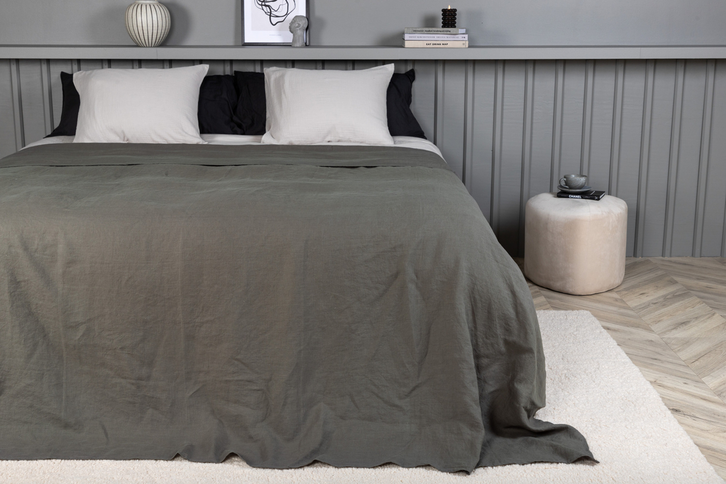 Venture Home Milo Överkast 250 x 150 Ljusgrå