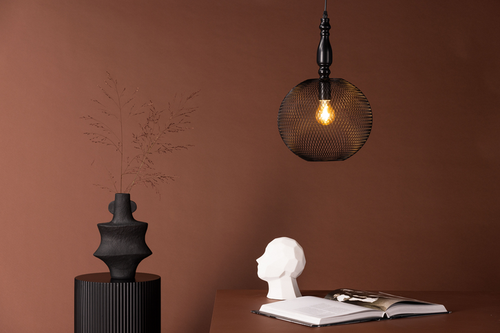 Venture Home Valence Taklampa Svart