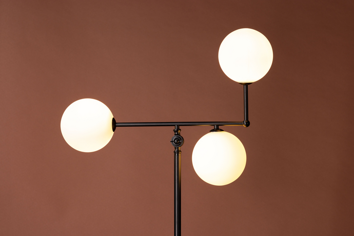 Venture Home Marsan Golvlampa Svart