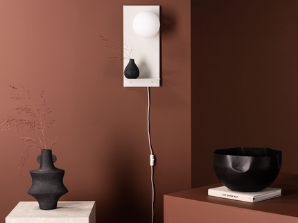 Venture Home Troyes Vägglampa Ljusgrå
