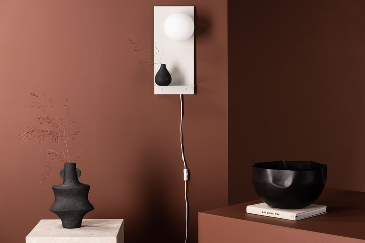 Venture Home Troyes Vägglampa Ljusgrå