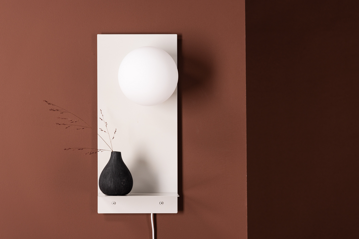 Venture Home Troyes Vägglampa Ljusgrå