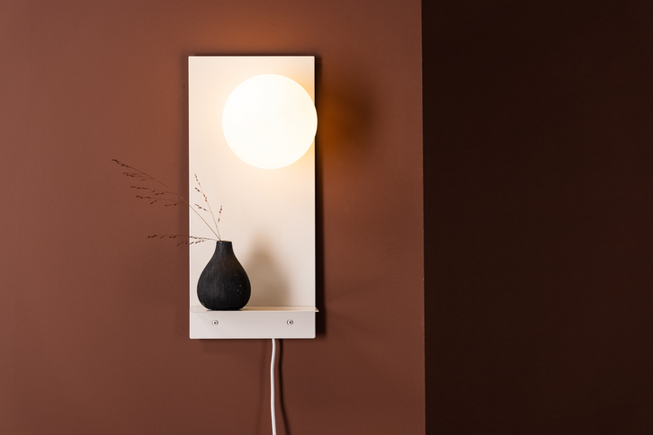 Venture Home Troyes Vägglampa Ljusgrå