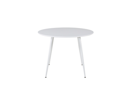Venture Home Plaza Runt Matbord Ø100 Vit