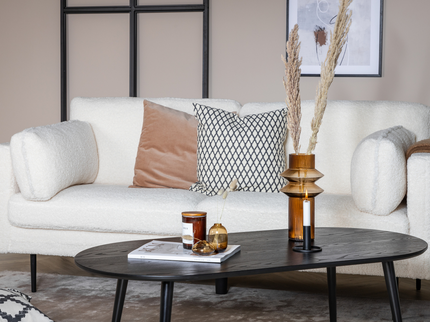 Venture Home Boom 3-Sits Soffa Vit