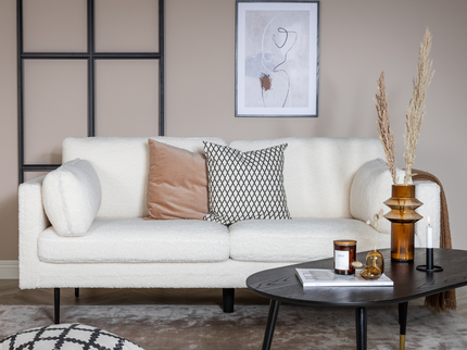 Venture Home Boom 3-Sits Soffa Vit