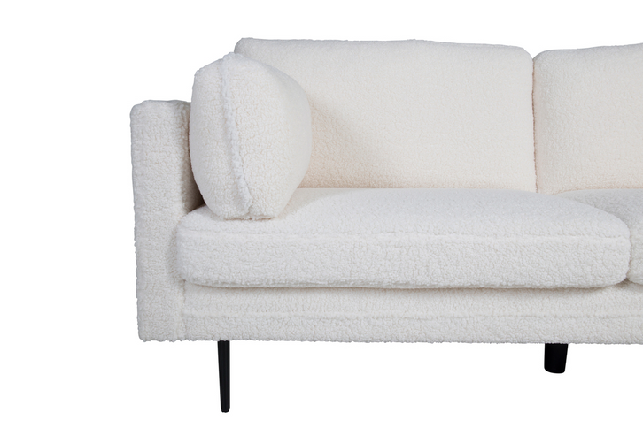 Venture Home Boom 3-Sits Soffa Vit
