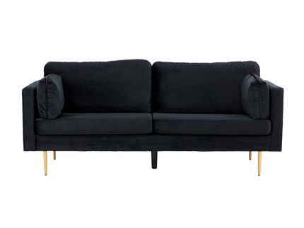 Venture Home Boom 3-Sits Soffa Svart/Guld