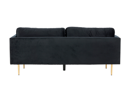 Venture Home Boom 3-Sits Soffa Svart/Guld