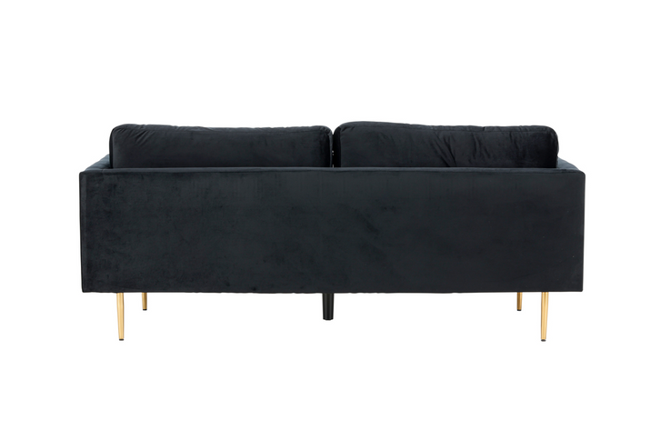 Venture Home Boom 3-Sits Soffa Svart/Guld