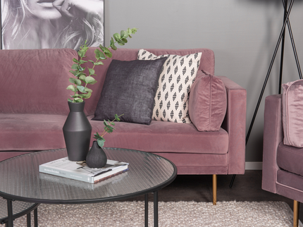 Venture Home Boom 3-Sits Soffa Rosa
