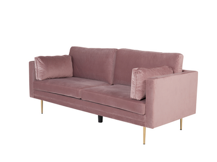 Venture Home Boom 3-Sits Soffa Rosa