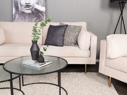 Venture Home Boom 3-Sits Soffa Ljusbeige